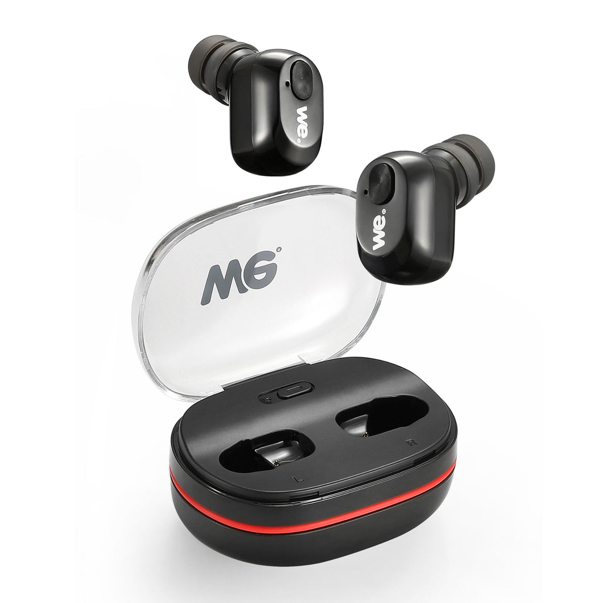 Ecouteurs sans fil - Earpod HD bass sound - Bluetooth 5.0 Cable de charge intégr