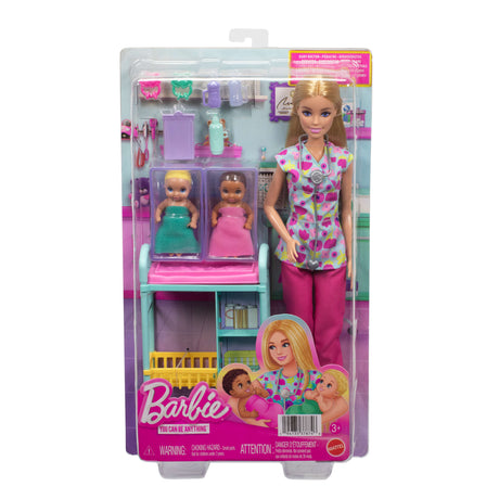 Barbie coffret pédiatre - Barbie - JMK12