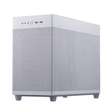 Boitier Mini Tour Micro ATX Asus Prime AP201 avec panneau vitré (Blanc)