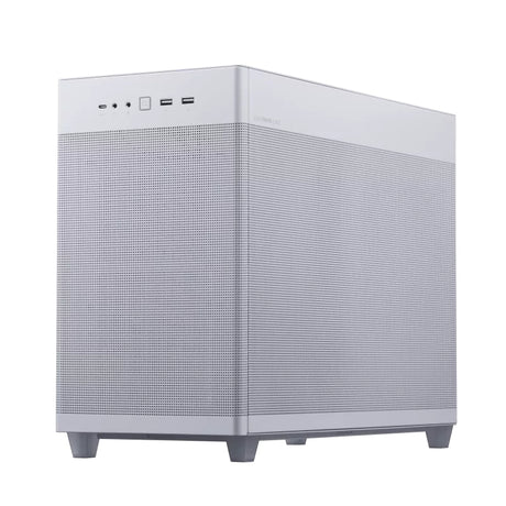 Boitier Mini Tour Micro ATX Asus Prime AP201 avec panneau vitré (Blanc)