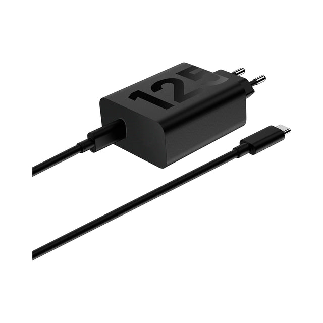 Chargeur - MOTOROLA - Moto charger - 125 W - Charge rapide - USB-C vers USB-C - Câble 1 m - Noir