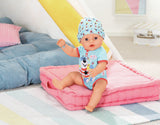 BABY BORN - Magic Boy - Poupée bébé garçon avec 11 accessoires - Mange, dort, pleure et utilise le pot - 43cm - des 3 ans