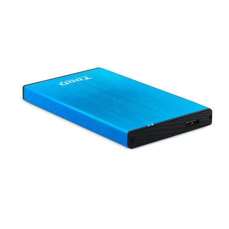 Boitier externe USB 3.1 TooQ TQE-2527 - S-ATA 2,5" (Bleu)