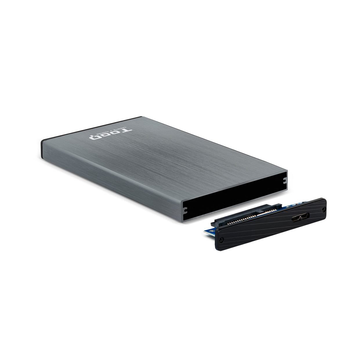 Boitier externe USB 3.1 TooQ TQE-2527 - S-ATA 2,5" (Gris)