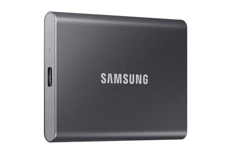 SAMSUNG - T7 Gris - SSD Externe - 1 To - USB 3.2 - Vitesse lecture jusqu'a 1 050 Mo/s