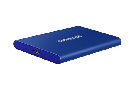 SAMSUNG - T7 Bleu - SSD Externe - 1 To - USB 3.2 - Vitesse lecture jusqu'a 1 050 Mo/s