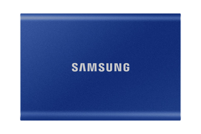 SAMSUNG - T7 Bleu - SSD Externe - 1 To - USB 3.2 - Vitesse lecture jusqu'a 1 050 Mo/s