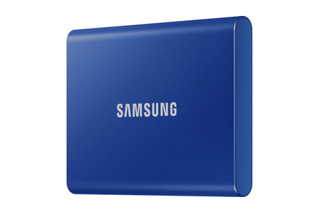 SAMSUNG - T7 Bleu - SSD Externe - 1 To - USB 3.2 - Vitesse lecture jusqu'a 1 050 Mo/s