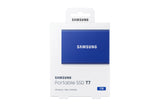SAMSUNG - T7 Bleu - SSD Externe - 1 To - USB 3.2 - Vitesse lecture jusqu'a 1 050 Mo/s