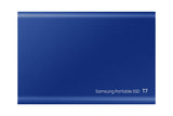 SAMSUNG - T7 Bleu - SSD Externe - 1 To - USB 3.2 - Vitesse lecture jusqu'a 1 050 Mo/s