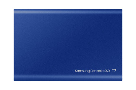 SAMSUNG - T7 Bleu - SSD Externe - 1 To - USB 3.2 - Vitesse lecture jusqu'a 1 050 Mo/s