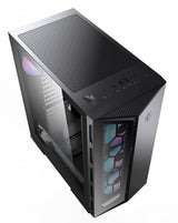 Boitier Moyen Tour ATX MSI MPG Gungnir 110R RGB avec panneaux vitrés (Noir)