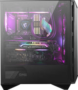 Boitier Moyen Tour ATX MSI MPG Gungnir 110R RGB avec panneaux vitrés (Noir)