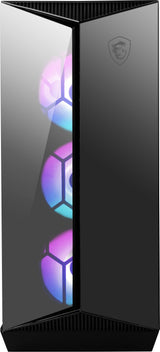 Boitier Moyen Tour ATX MSI MPG Gungnir 110R RGB avec panneaux vitrés (Noir)