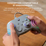 TURTLE BEACH Manette de jeu - Xbox Series X|S, Xbox One et PC - Afterglow Wave - RGB Filaire Gris