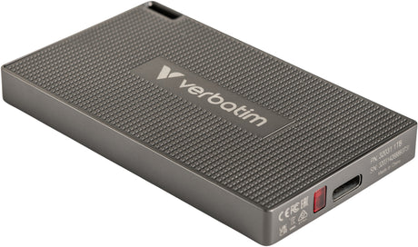Disque SSD externe - VERBATIM - Metal Mini - 512 Go