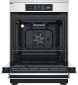 Cuisiniere a induction - WHIRLPOOL - WS68IB8ACX/FR/1 - 4 foyers - 2900 W - L60 cm - Inox