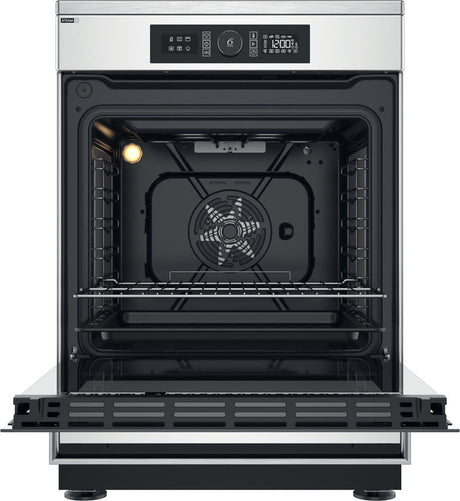 Cuisiniere a induction - WHIRLPOOL - WS68IB8ACX/FR/1 - 4 foyers - 2900 W - L60 cm - Inox