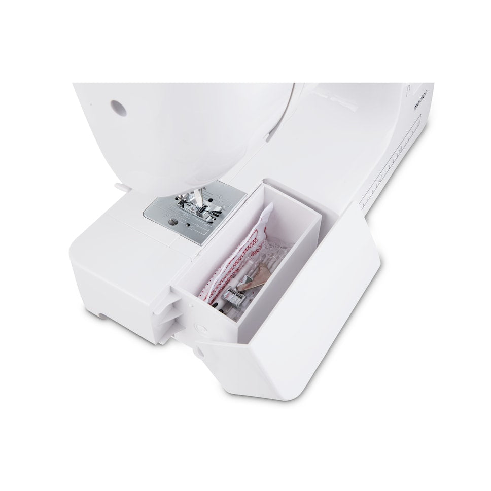 Machine a Coudre - MEDION - SM 60 - 62W - 24 Points + Points Doubles - 700 tr/min - LED - Blanc