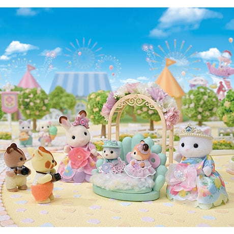 Les princesses en robes a fleurs - Sylvanian Families - 5809