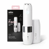 Rasoir Visage électrique pour femme Braun Face Mini FS1000 - Fonction Smart Light - Blanc