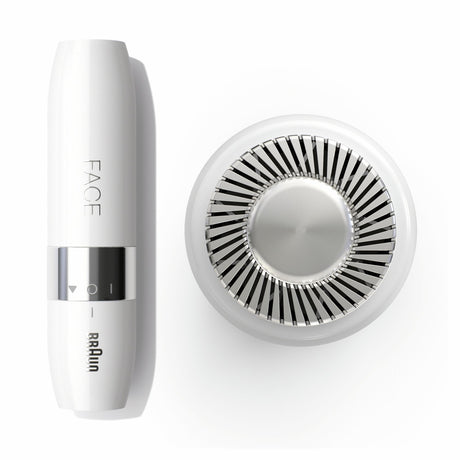 Rasoir Visage électrique pour femme Braun Face Mini FS1000 - Fonction Smart Light - Blanc