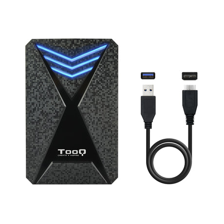 Boitier externe USB 3.1 TooQ TQE-2550 - S-ATA 2,5" (Noir)