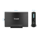 Boitier externe USB 3.1 TooQ TQE-3530 - S-ATA 3,5" (Noir)