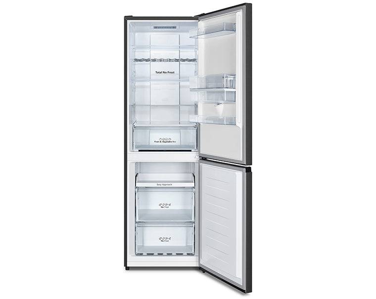 Réfrigérateur combiné - HISENSE - RB390N4WBE - 2 portes - 304 L - Classe E - 59,5 x 59 x 186 cm - Noir