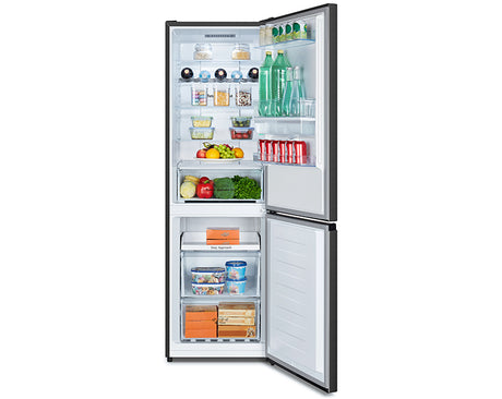 Réfrigérateur combiné - HISENSE - RB390N4WBE - 2 portes - 304 L - Classe E - 59,5 x 59 x 186 cm - Noir