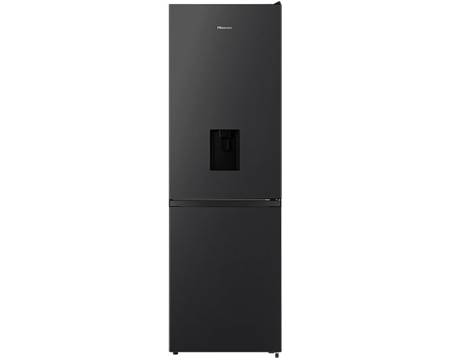 Réfrigérateur combiné - HISENSE - RB390N4WBE - 2 portes - 304 L - Classe E - 59,5 x 59 x 186 cm - Noir