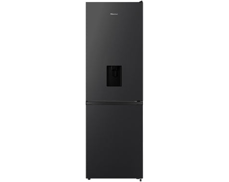 Réfrigérateur combiné - HISENSE - RB390N4WBE - 2 portes - 304 L - Classe E - 59,5 x 59 x 186 cm - Noir