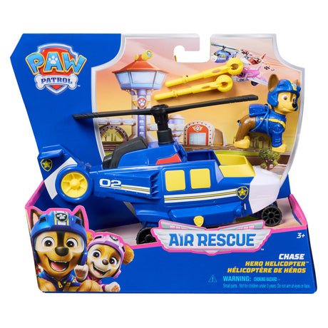 SPIN MASTERVÉHICULE + FIGURINE CHASE AIR RESCUE La Pat' Patrouille