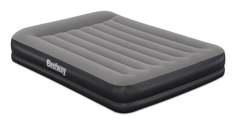 Matelas gonflable - BESTWAY - 671BU - Tritech Queen - 2 places, pompe USB intégrée, 2,03 m x 1,52 m x 36 cm