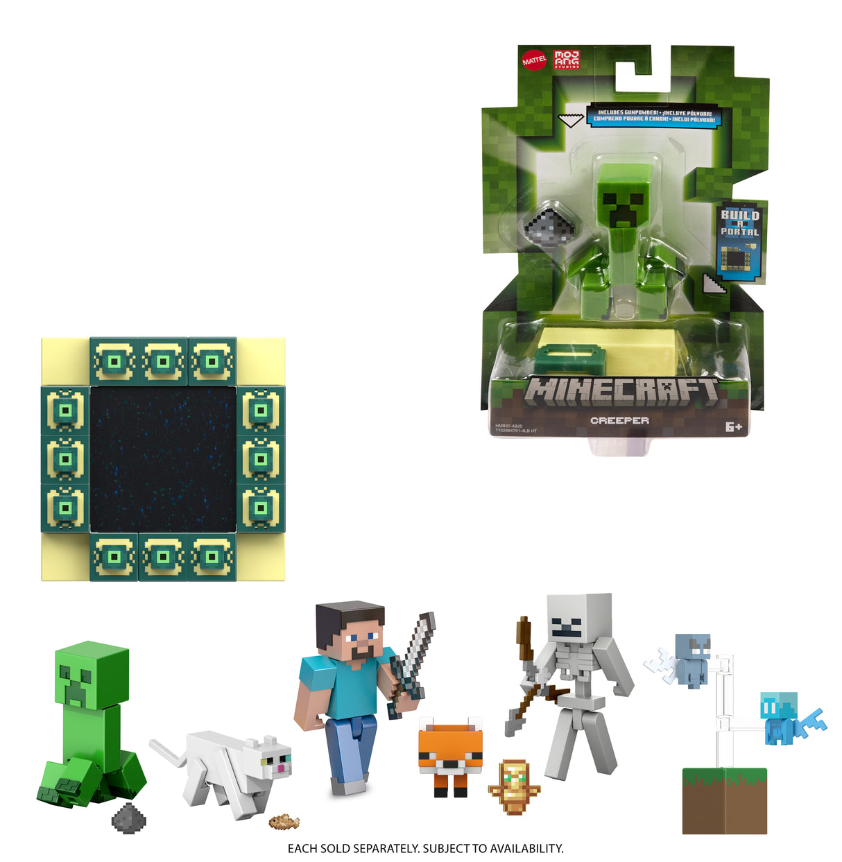 Jouet - Minecraft - 1 aléatoire De Figurines