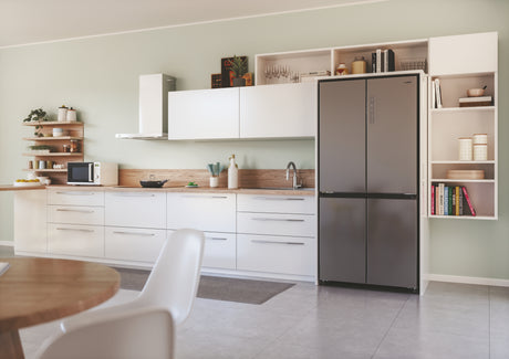 Réfrigérateur multi-portes - CANDY CFQQ5T817EPS - 467L (311L + 156L) - No Frost - Classe E - Silver