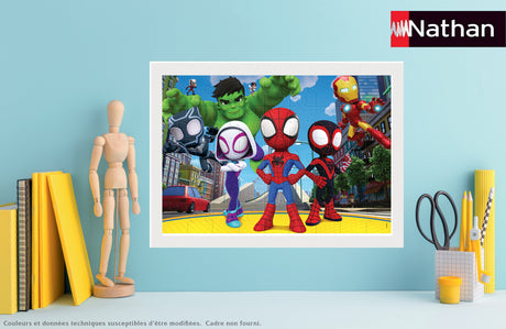 Puzzle Spidey et ses amis 45 pieces - Dessins animés et BD - NATHAN - A partir de 5 ans