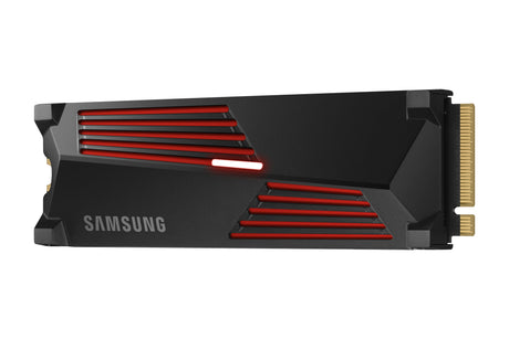 SAMSUNG - 990 PRO avec dissipateur- SSD Interne - 4 To - NVMe M.2 PCIe 4.0x4 - Vitesse lecture jusqu'a 7 450 Mo/s