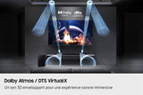 Barre de son - SAMSUNG - HW-Q610F/XE - Series 3.1ch - Caisson sans fil 6,5'' - Accoustic beam