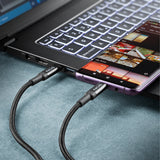 Cable NGS Knot USB-C M/M 2m 65W (Noir)