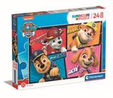 CLEMENTONI - PAT'PATROUILLE - PUZZLE DE 24 MAXI PIeCES - JEU DE PATIEN