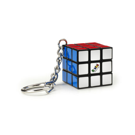 Jeu casse-tete Rubik's Cube 3x3 porte-clés - RUBIK'S - Multicolore - Adulte - Garantie 2 ans