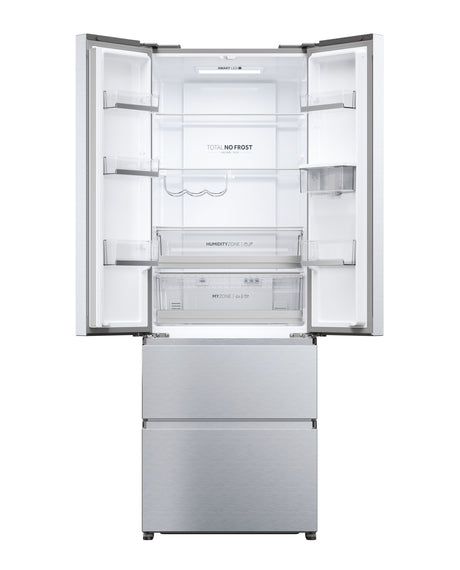 Réfrigérateur Multi-Portes - HAIER - HFR5720EWMG - Classe E - 477 L (337+140) - 37 dB - Silver