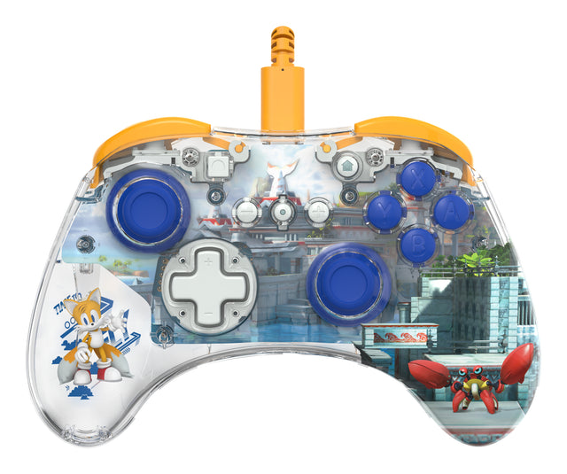 Manette filaire pour Nintendo Switch™ - PDP - Realmz Tails - Éclairage LED