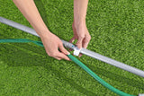 Kit de nettoyage piscine jusqu'a 3,96m - Bestway - Aquaclear - épuisette, flotteur, aspirateur, bande de test, patch de réparation