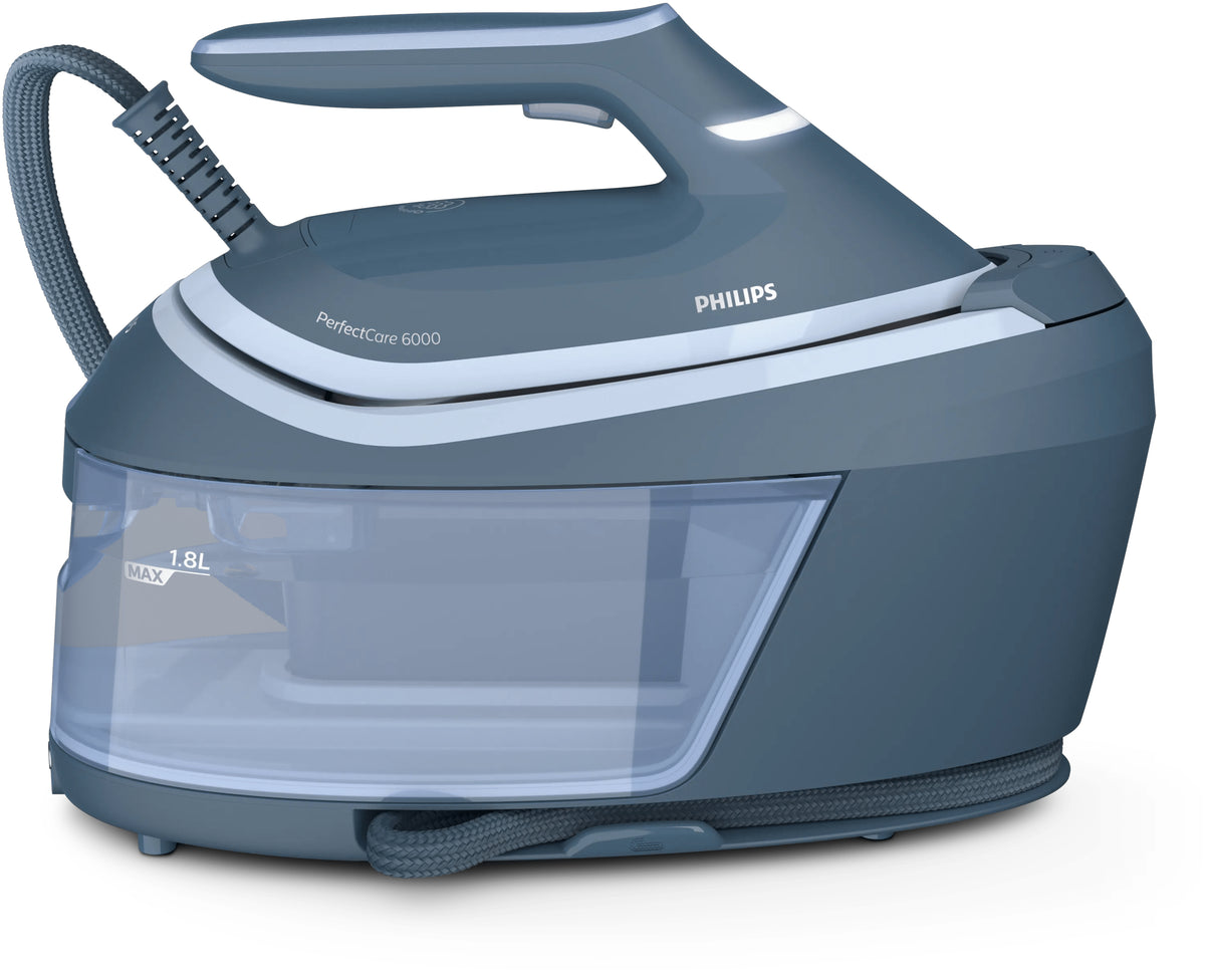 Centrale Vapeur - PHILIPS - PSG6042/20 - PerfectCare Compact Série 6000 - 8 bars - 1.8L - Bleu
