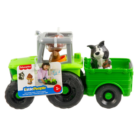Fisher-Price - Little People - Tracteur a pousser - Véhicule musical - Fisher-Price - JGX12