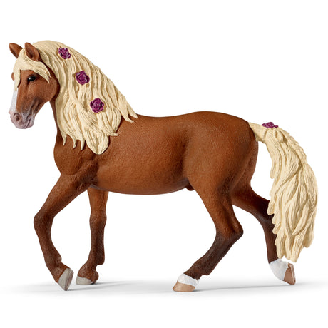 Étalon Paso Fino Spectacle équestre, coffret schleich avec 1 cheval schleich et 1 couverture, coffret figurines pour enfants des 5