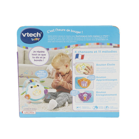 VTECH BABY -  ROULI'PINGOUIN BALLE MAGIQUE - Multicolore