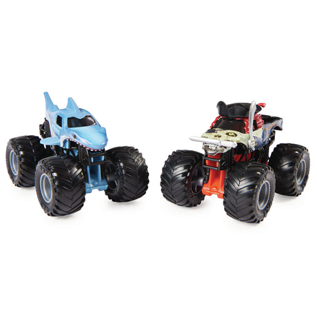 Véhicule die-cast - Spin Master - Monster Jam - 1:64 - Pack de 2 - Mixte - 3 ans et plus